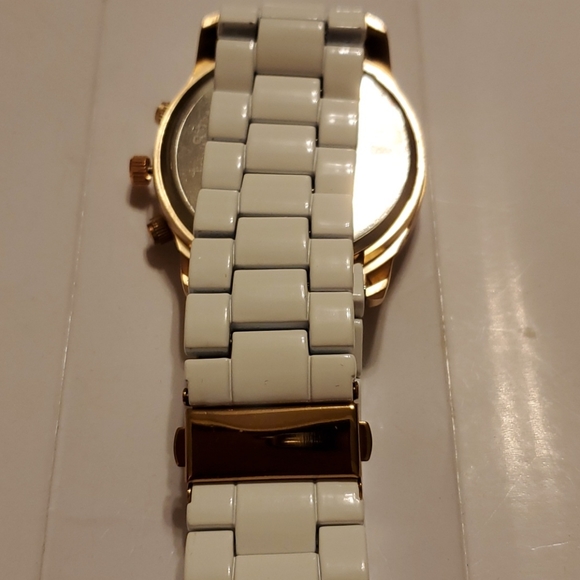 NWT WATCH Olivia Pratt designed White Ceramic Rose Gold - Picture 5 of 9